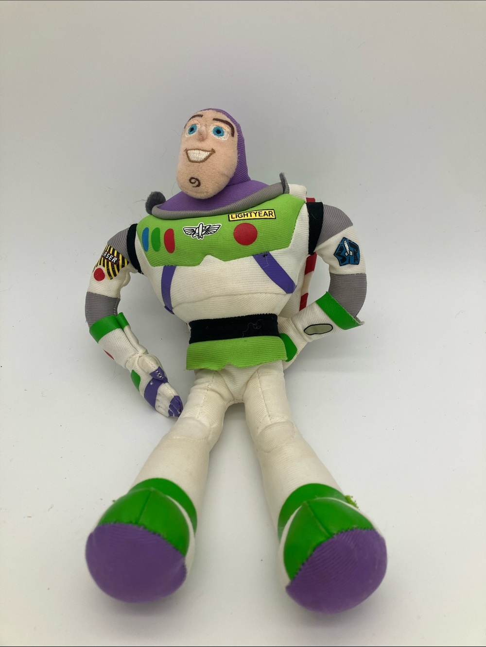 Disney Store Toy Story Buzz Lightyear Soft Sculpture Space Ranger Plush Animal